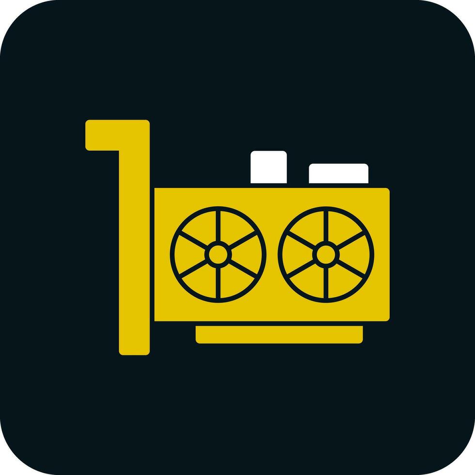 Vga card Vector Icon Design