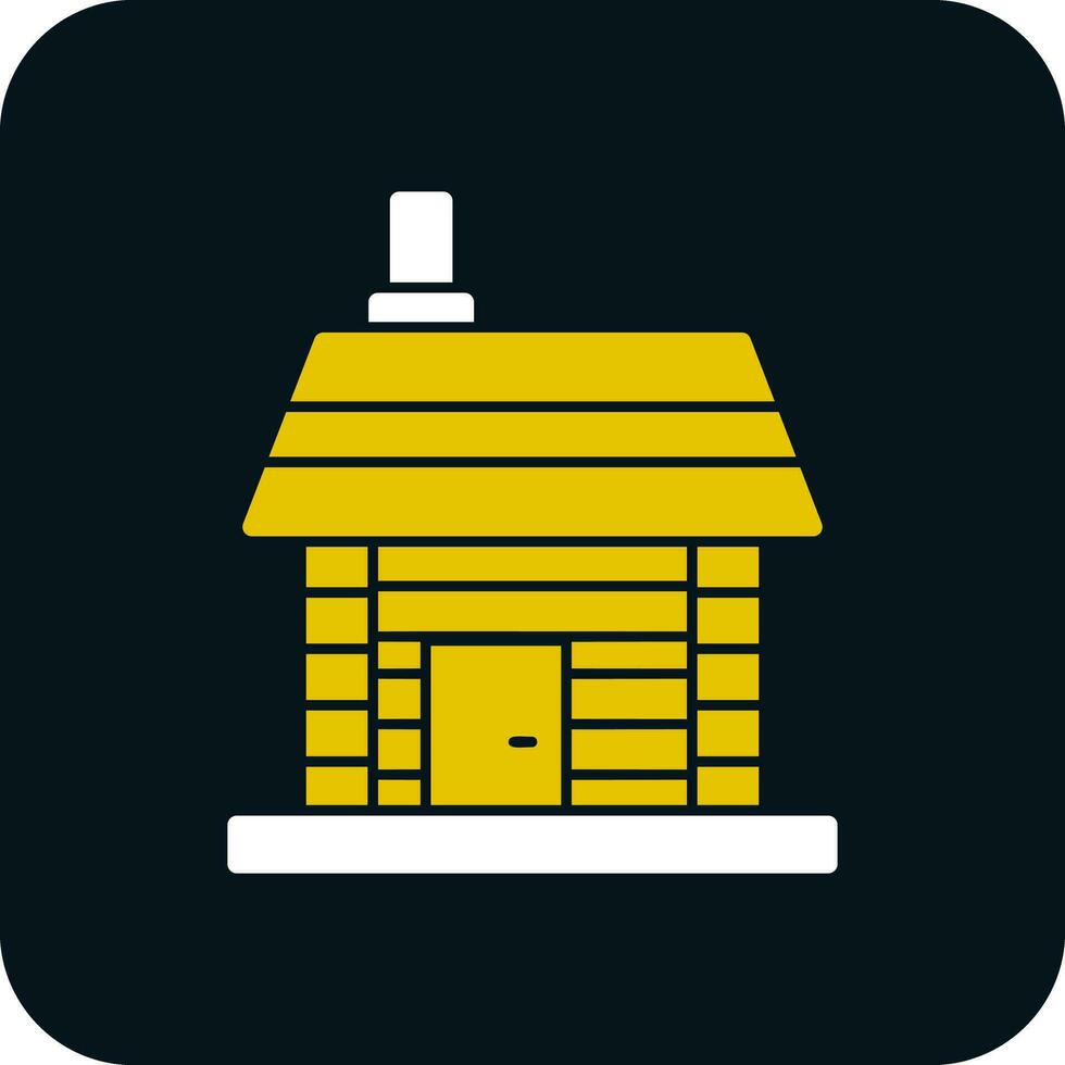 Cabin Vector Icon Design
