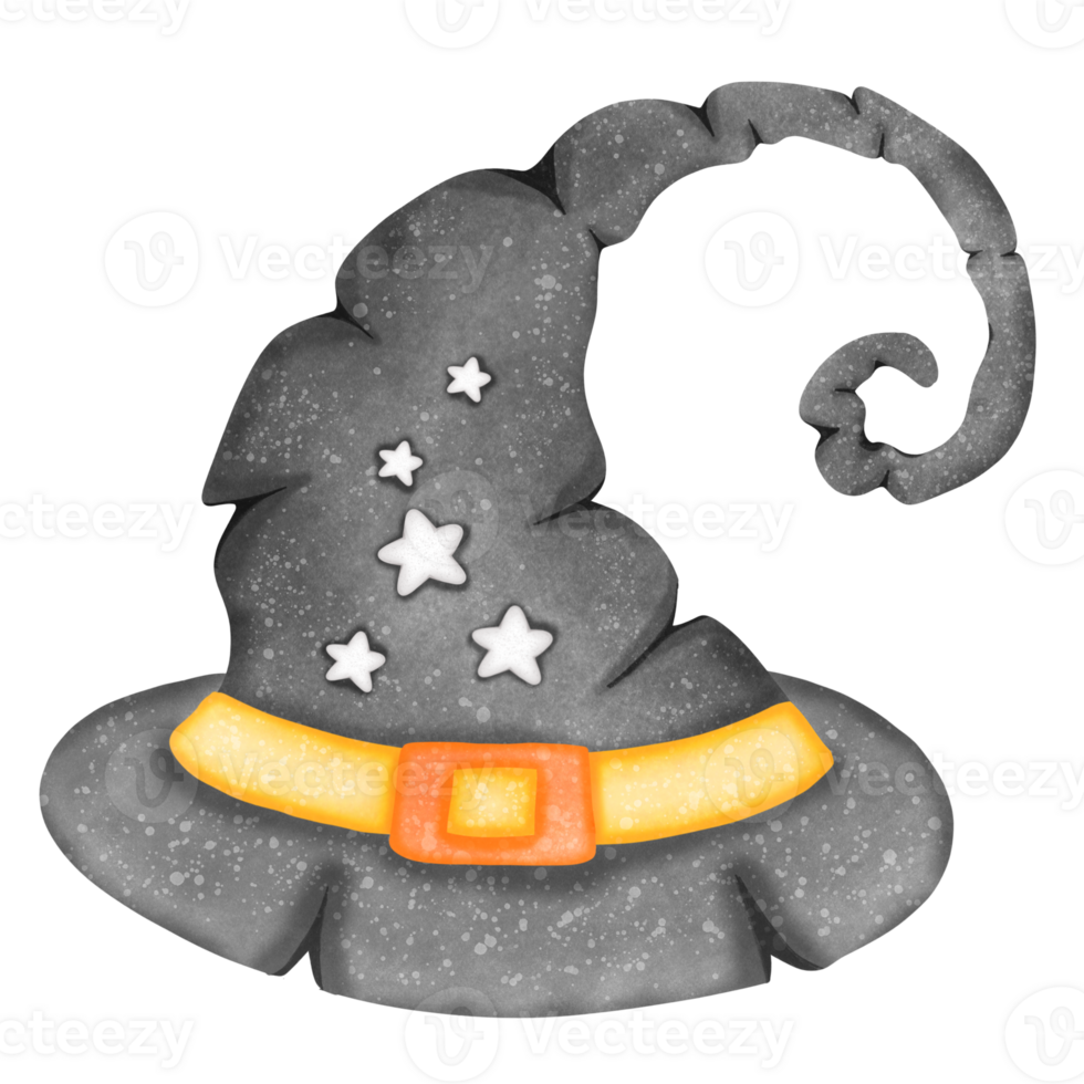 Witch hat Halloween png