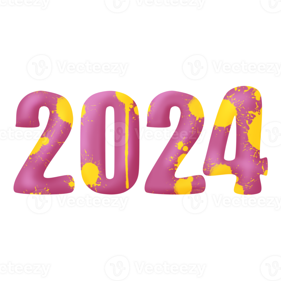 Happy new year 2024 png