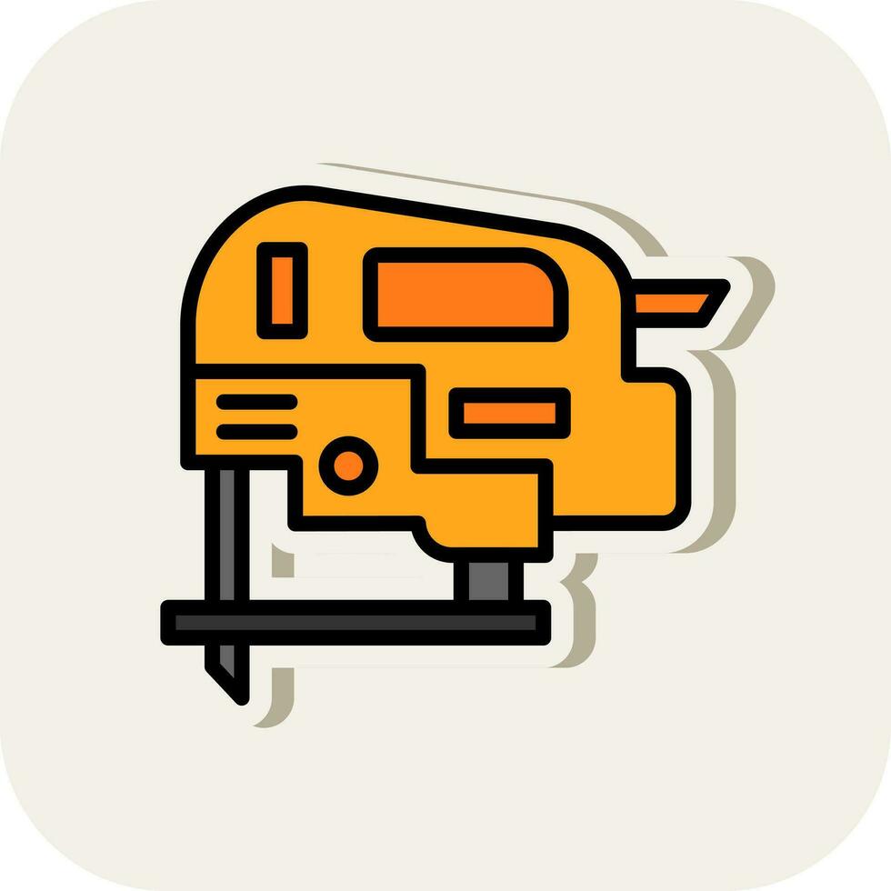 Jig saw Vector Icon Design