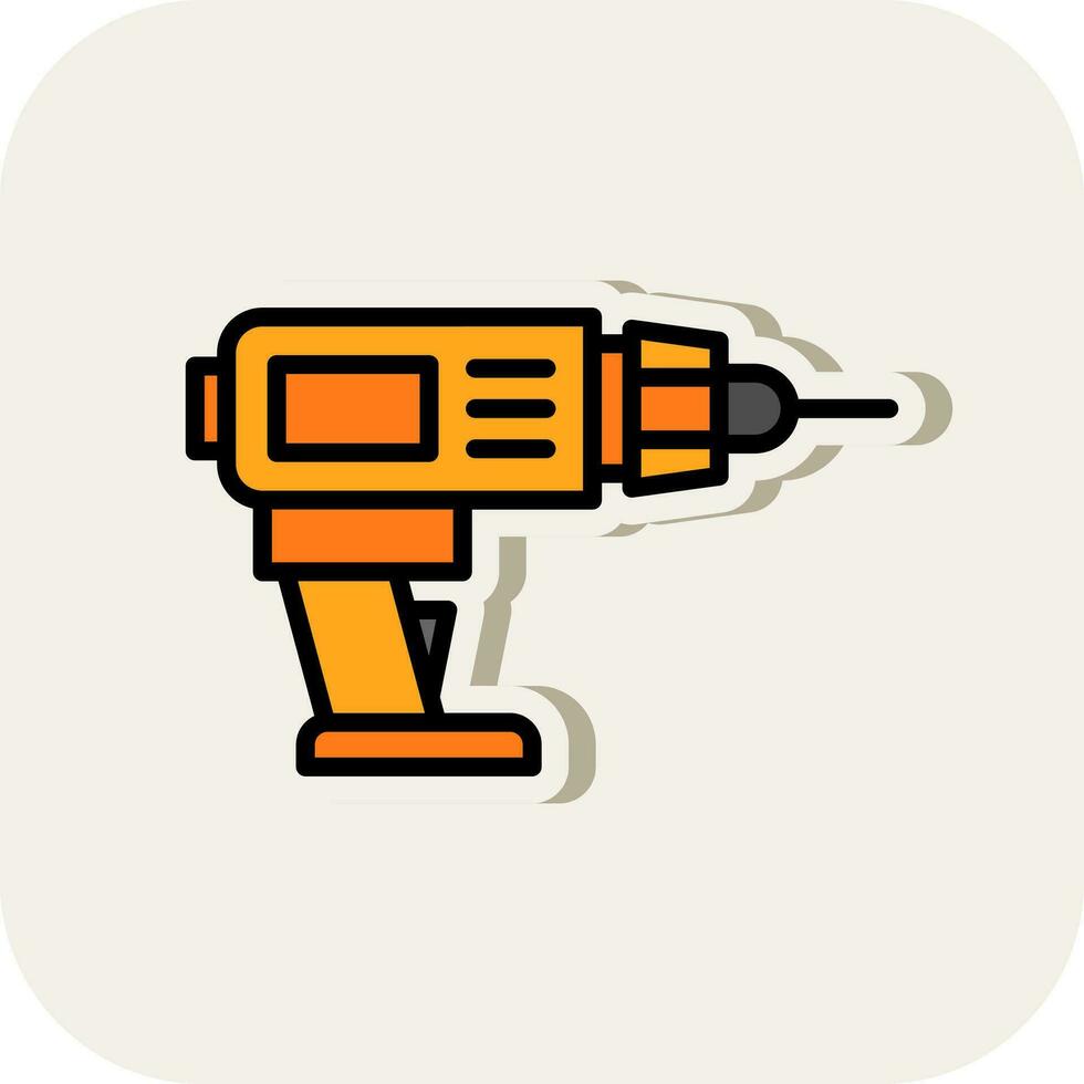 Drill Vector Icon Design