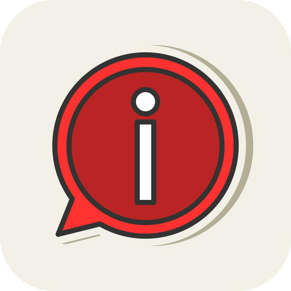 Info Vector Icon Design