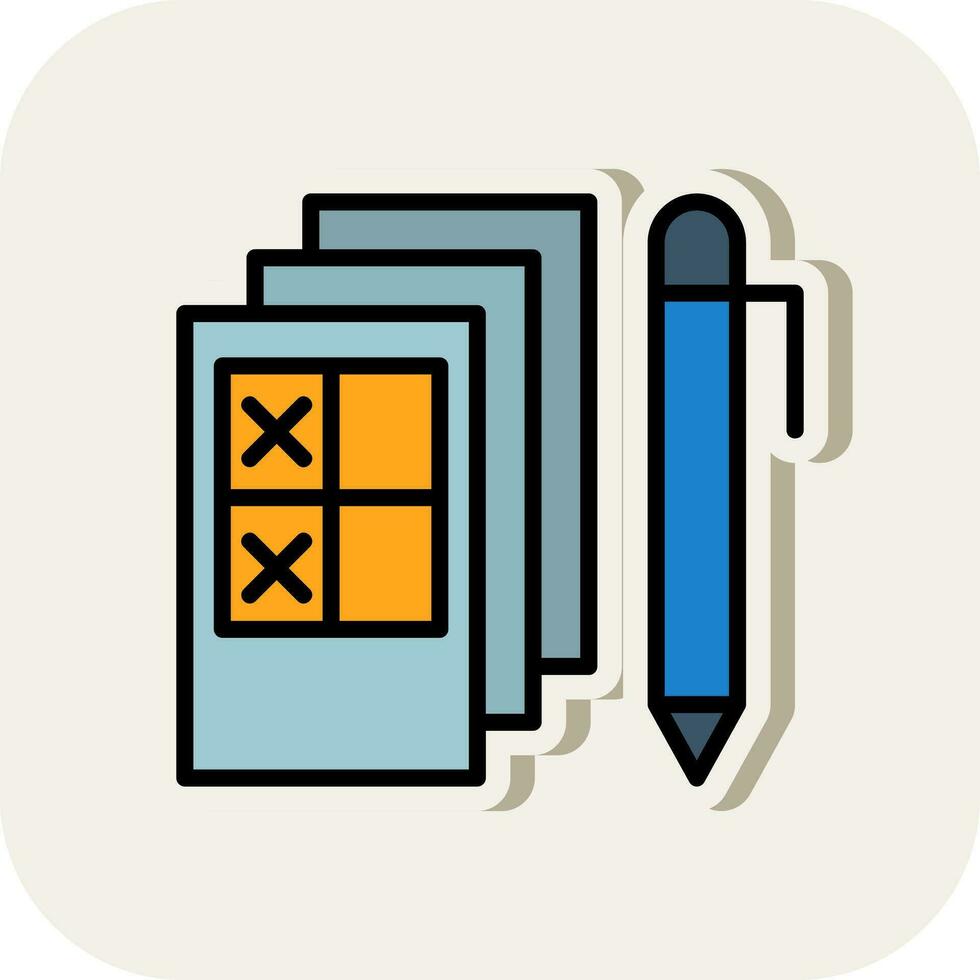 Planner Vector Icon Design