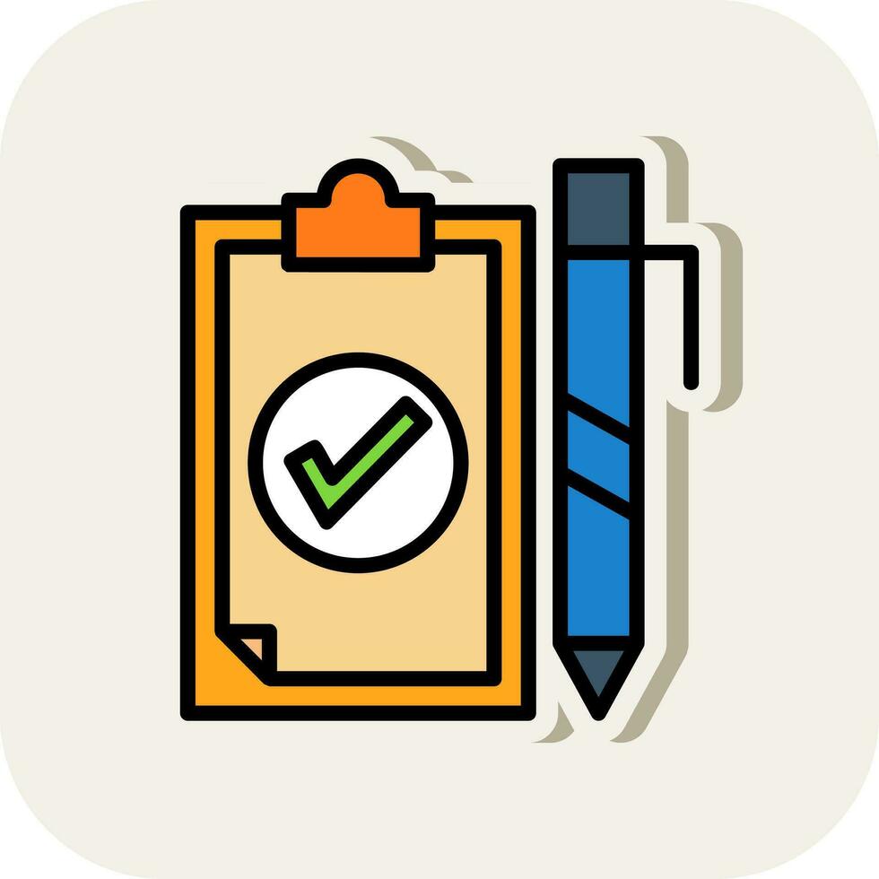 Tick Vector Icon Design