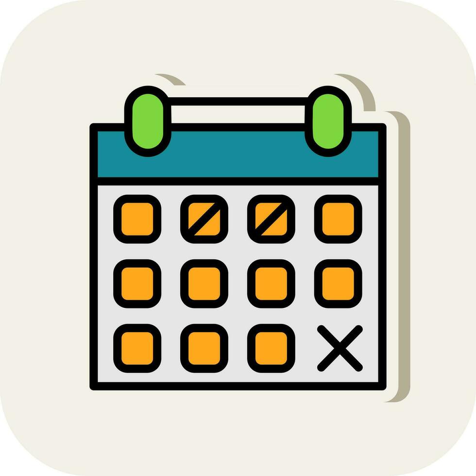 Calendar Vector Icon Design