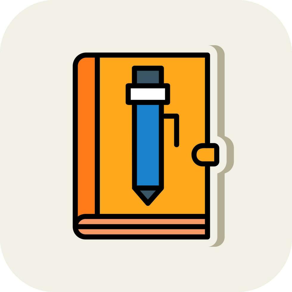 diseño de icono de vector de libro