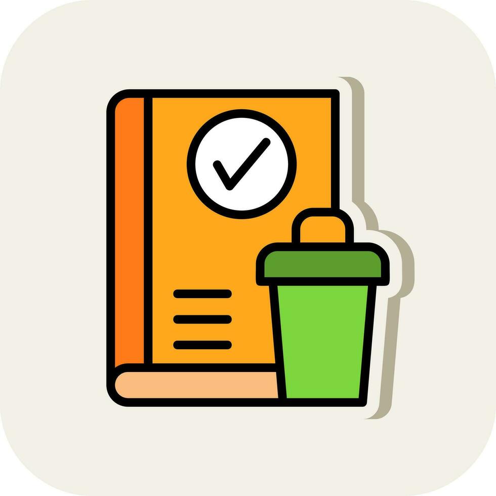 Trash Can Vector Icon Design