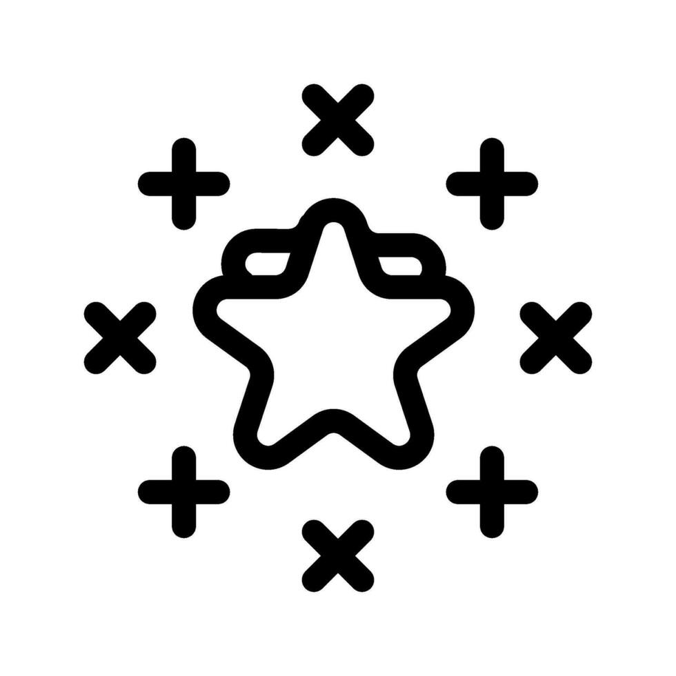 Fireworks Icon Vector Symbol Design Illustration