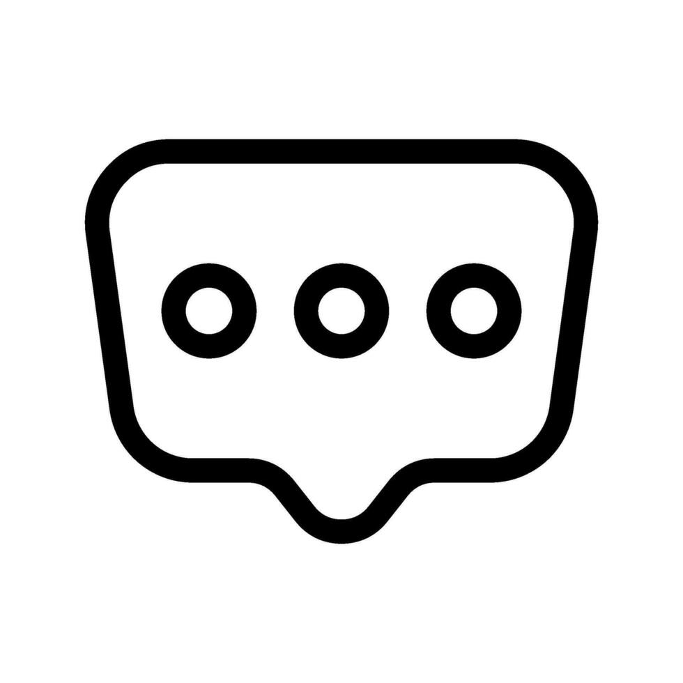 Conversation Icon Vector Symbol Design Illustration
