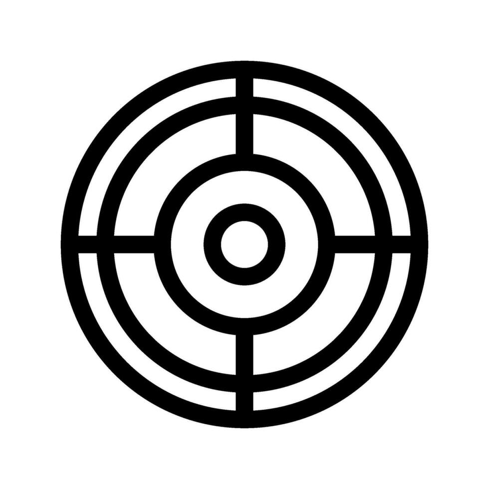 Focus Icon Vector Symbol Design Illustration