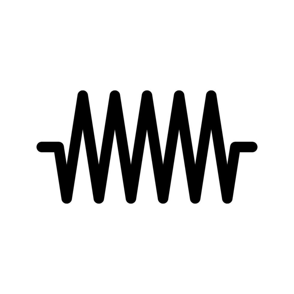 Frequency Icon Vector Symbol Design Illustration