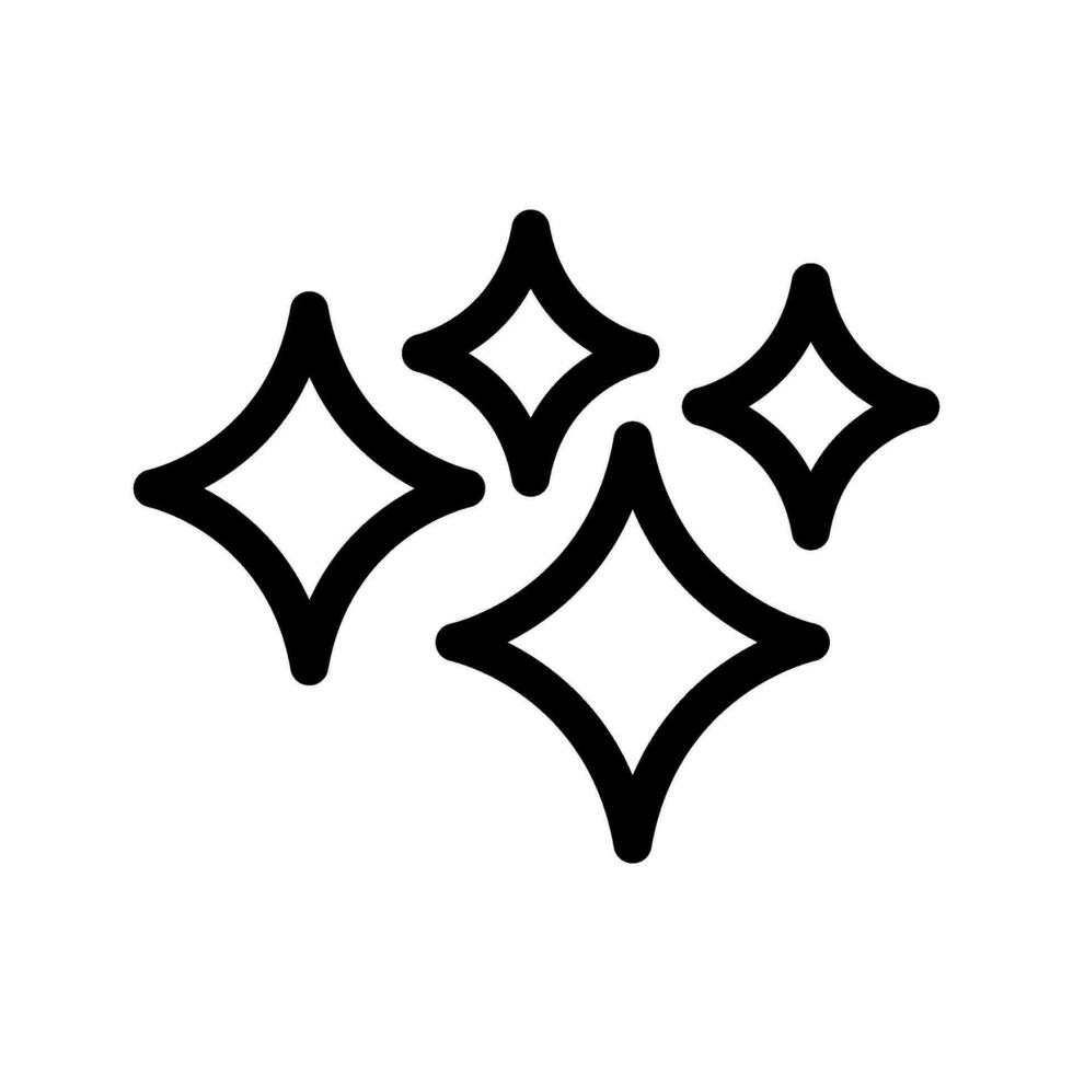 Shine Icon Vector Symbol Design Illustration