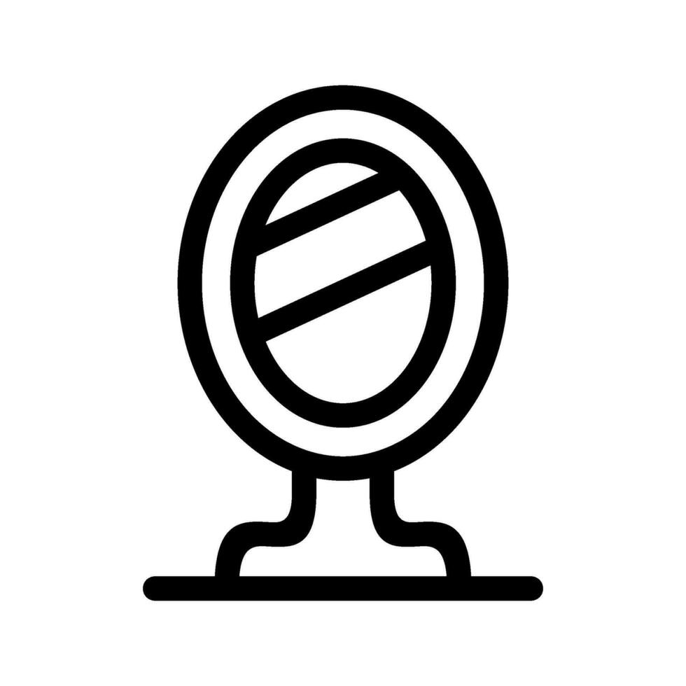 Mirror Icon Vector Symbol Design Illustration