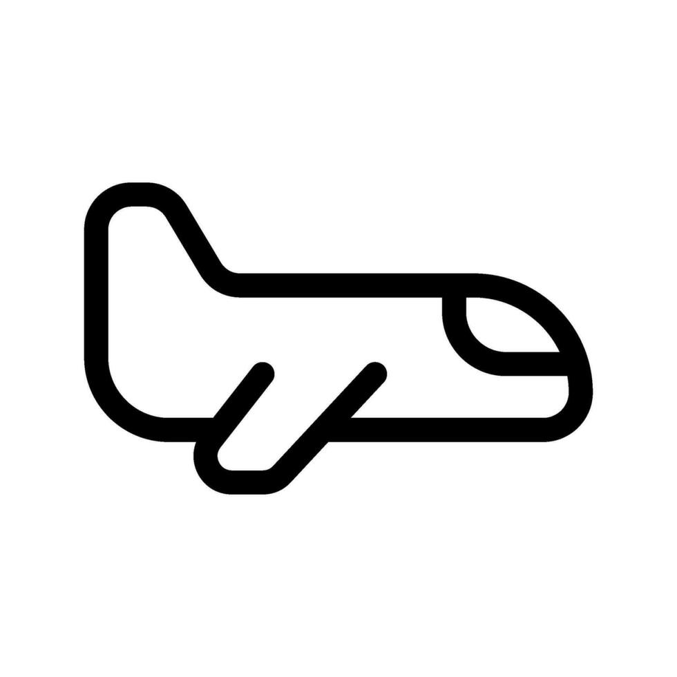 Landing Icon Vector Symbol Design Illustration