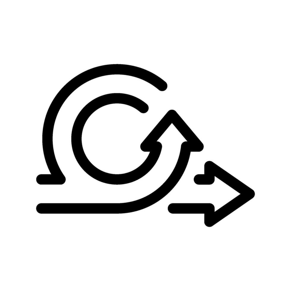ágil icono vector símbolo diseño ilustración