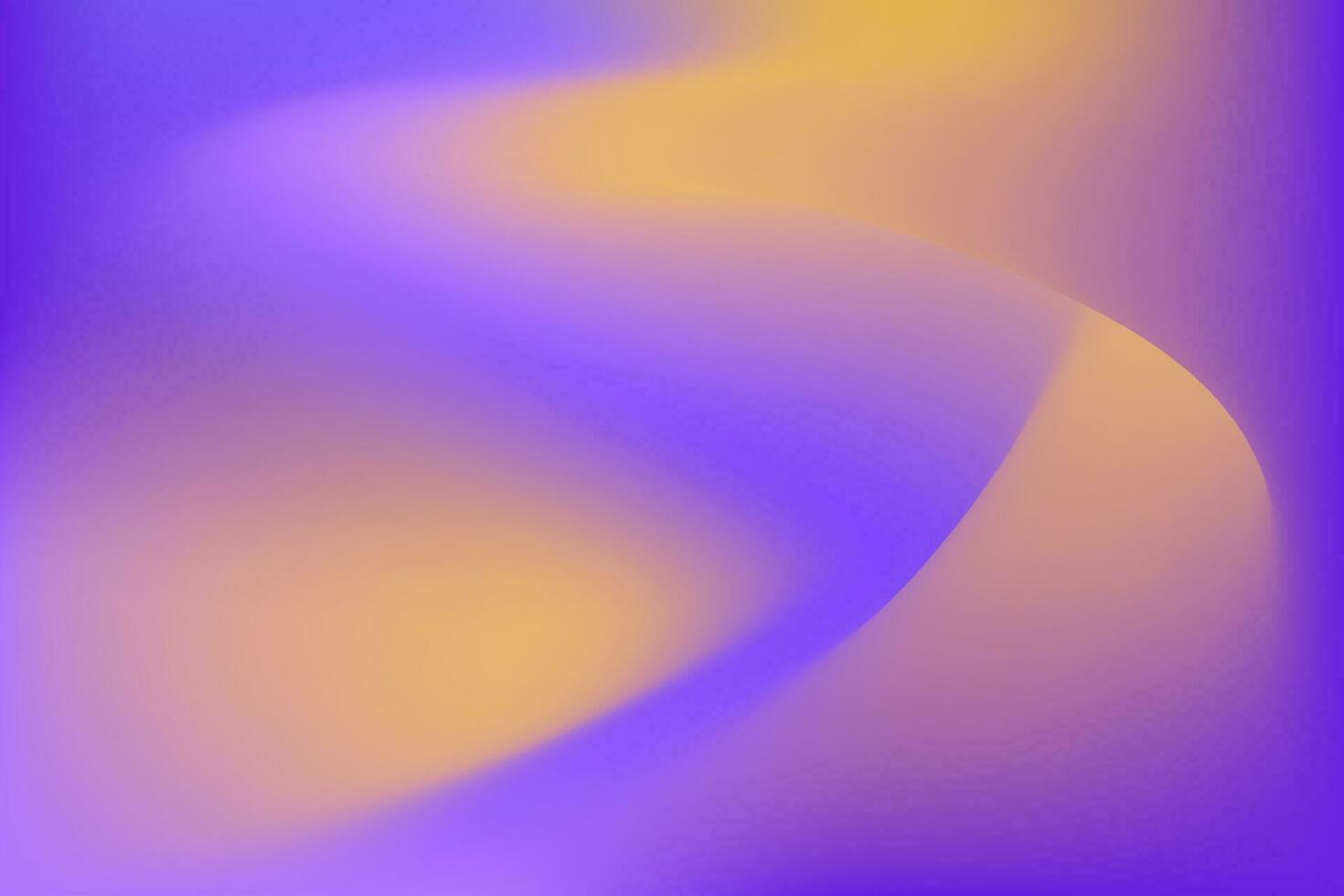 Horizontal banner modern blurred gradient overflow waves vector