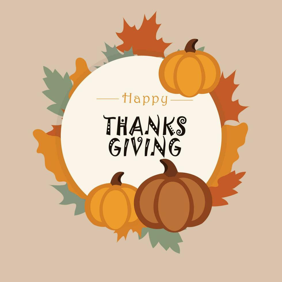 Free vector Happy Thanks giving banner , poster