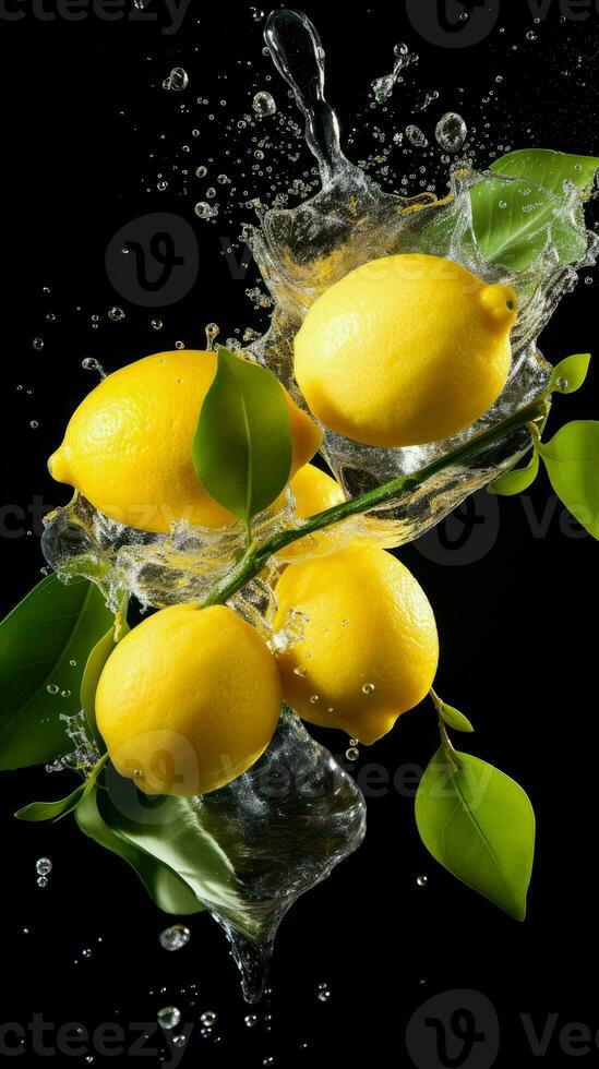 AI Generative a photo of lemon