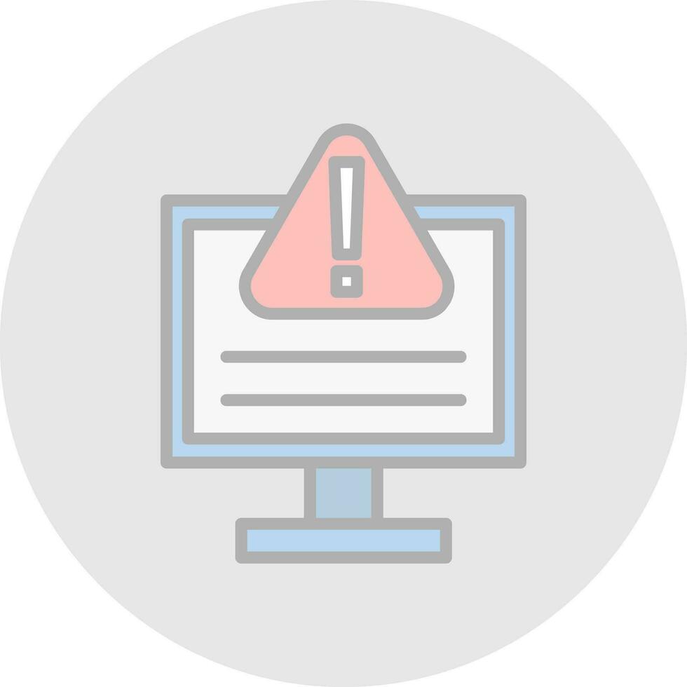 Error Vector Icon Design