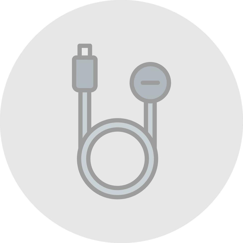 Remove cable Vector Icon Design