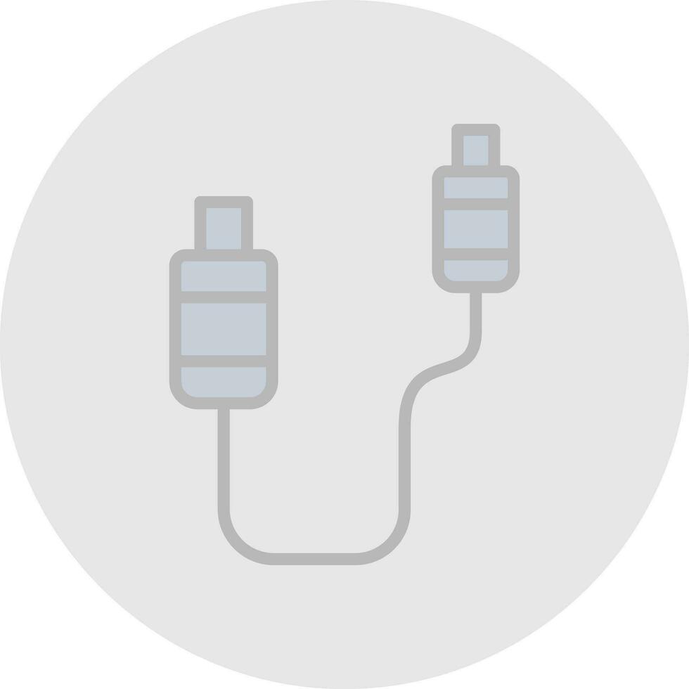 Jack connector Vector Icon Design