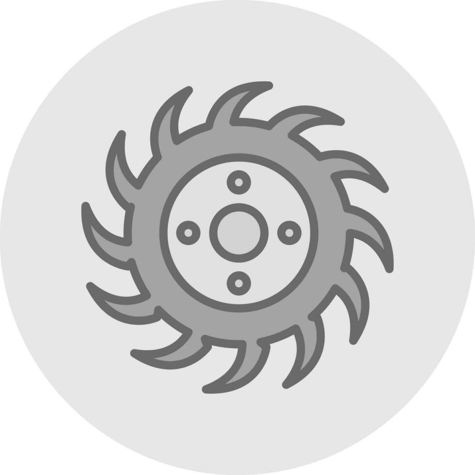 Circular saw Vector Icon Design