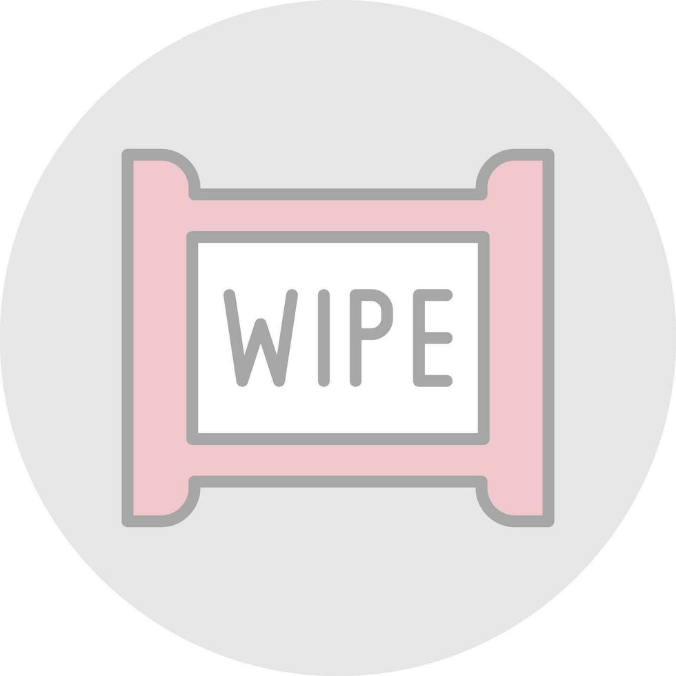 Makeup Wipes Vector Icon Design