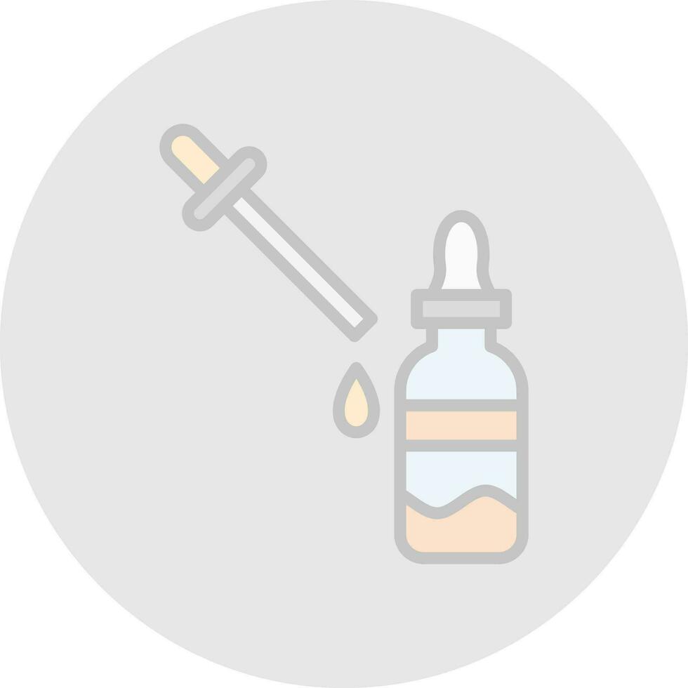 diseño de icono de vector de suero