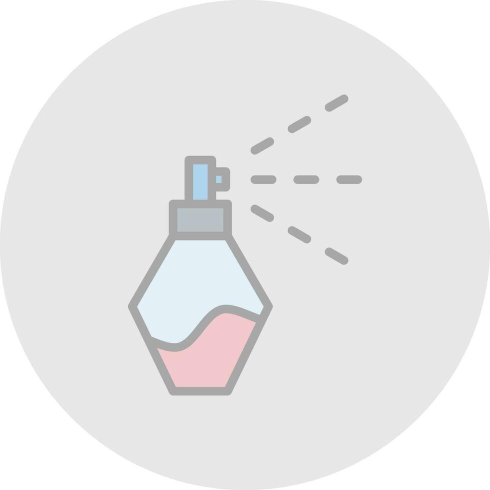 Perfume Bottle Vector Icon Design