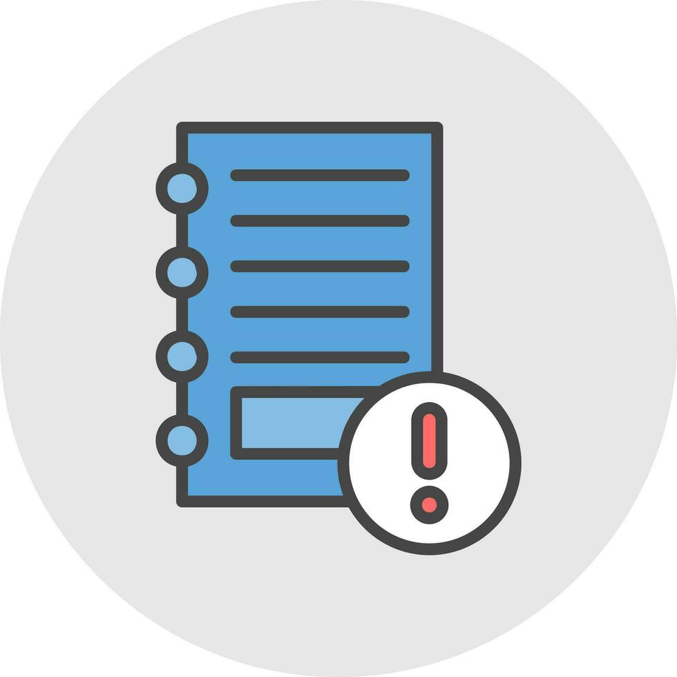 Notepad Vector Icon Design