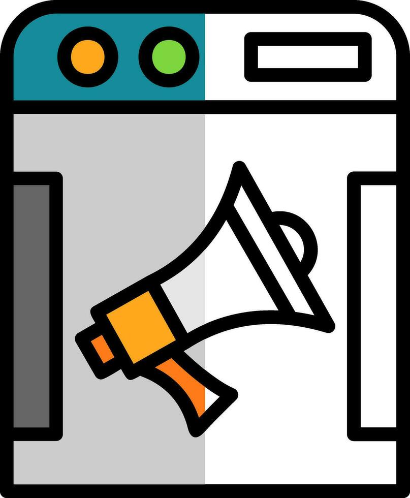 Website Vector Icon Design