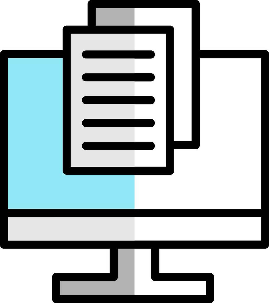 Desktop Vector Icon Design