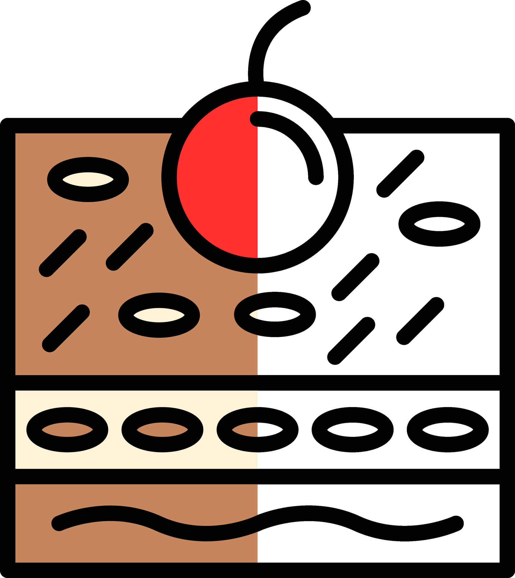 Tiramisu Vector Icon Design 30929202 Vector Art at Vecteezy