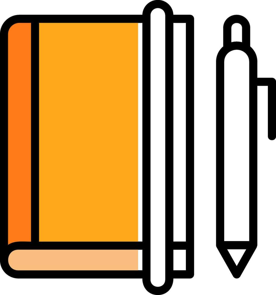 Note Book Vector Icon Design