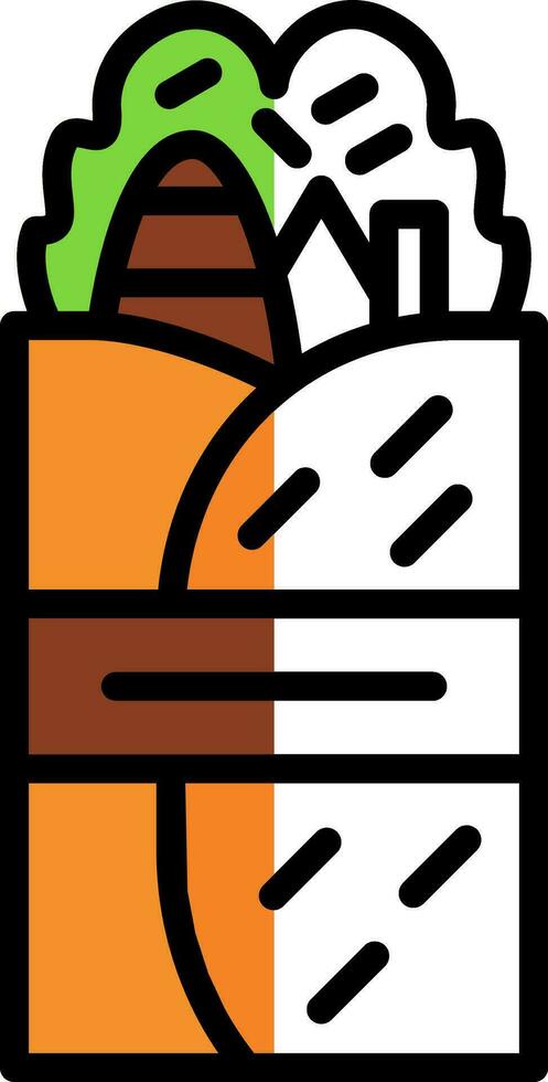 Cobb Wrap Vector Icon Design