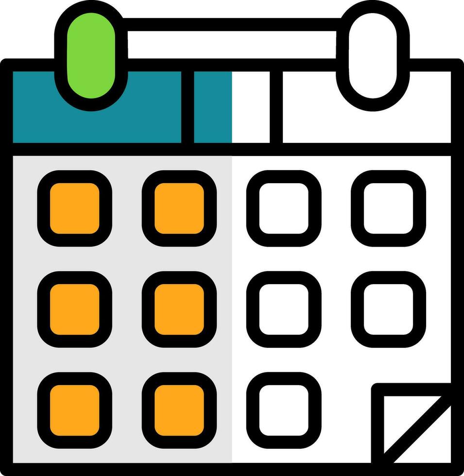 Calendar Vector Icon Design