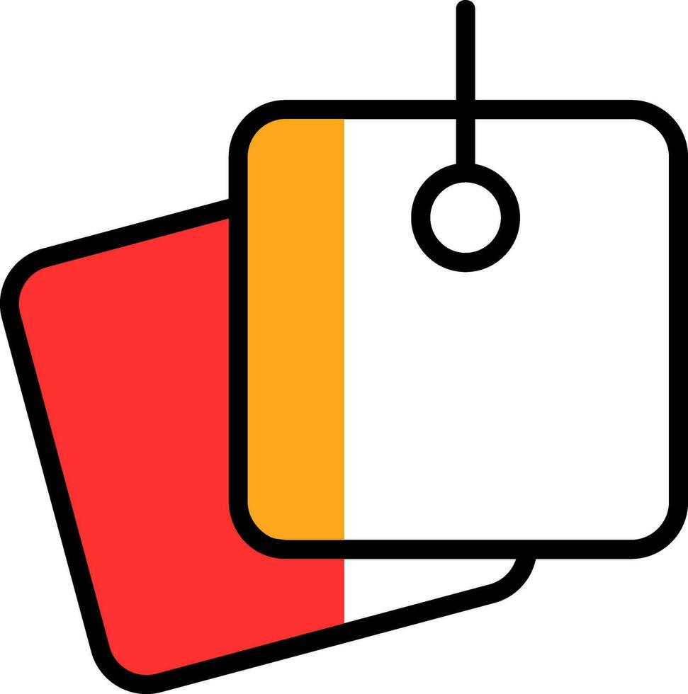 Sticky Notes Vector Icon Design