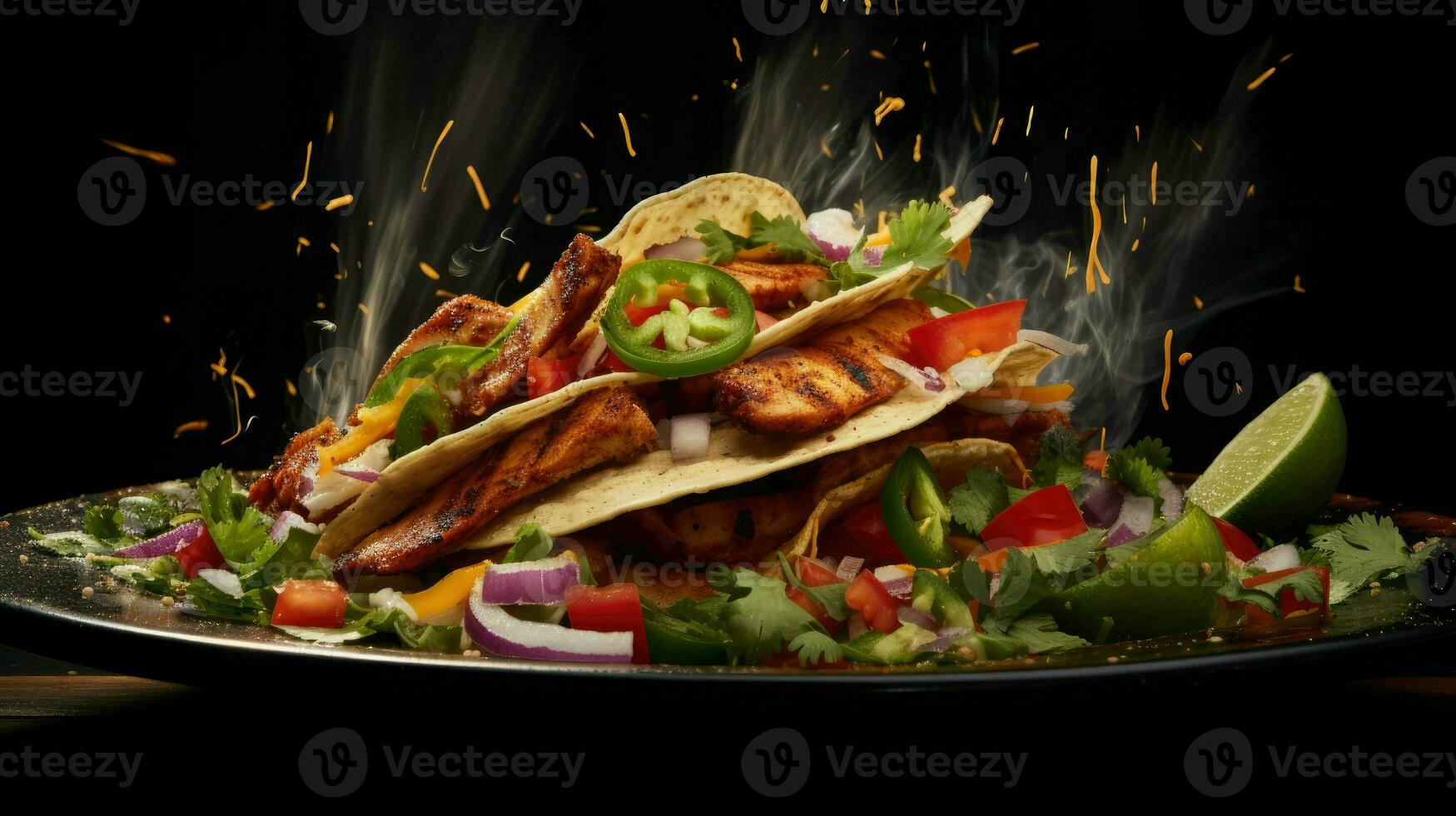 AI Generative a photo of fajitas