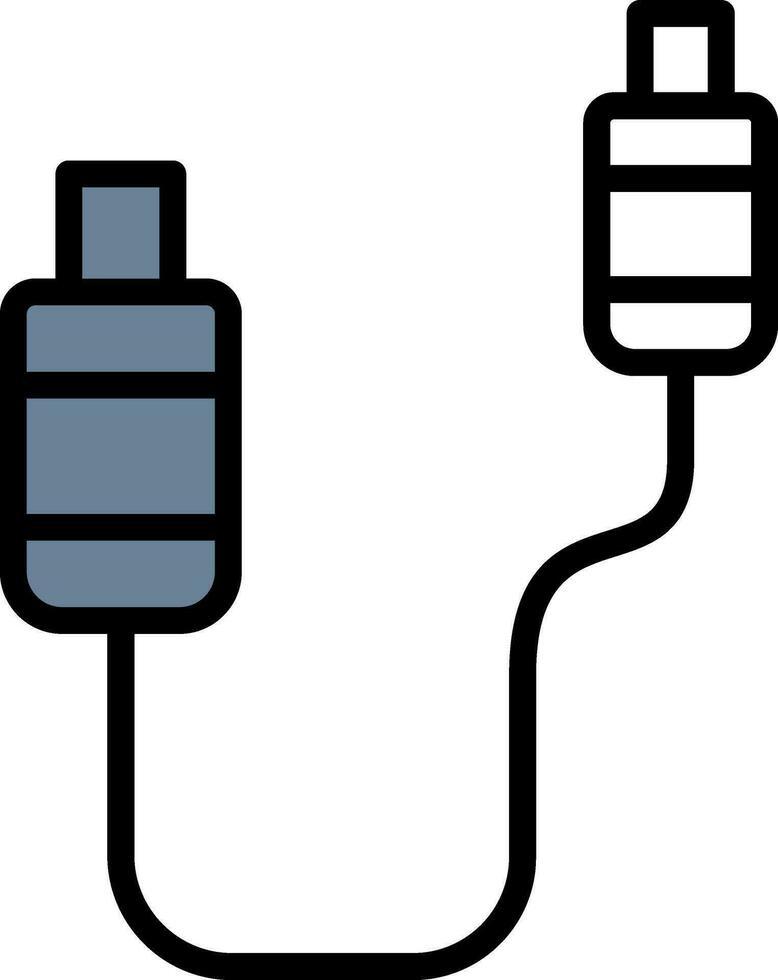 Jack connector Vector Icon Design