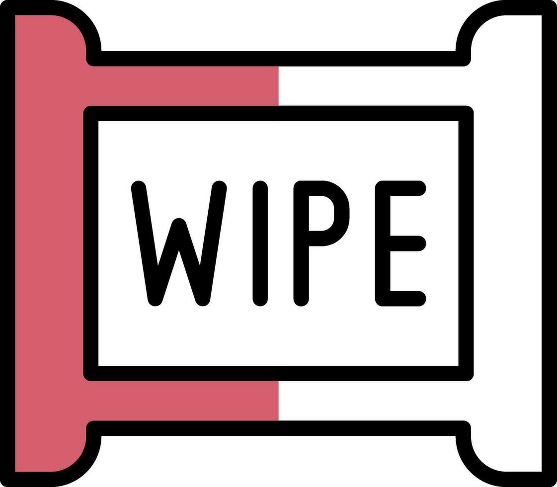 Makeup Wipes Vector Icon Design