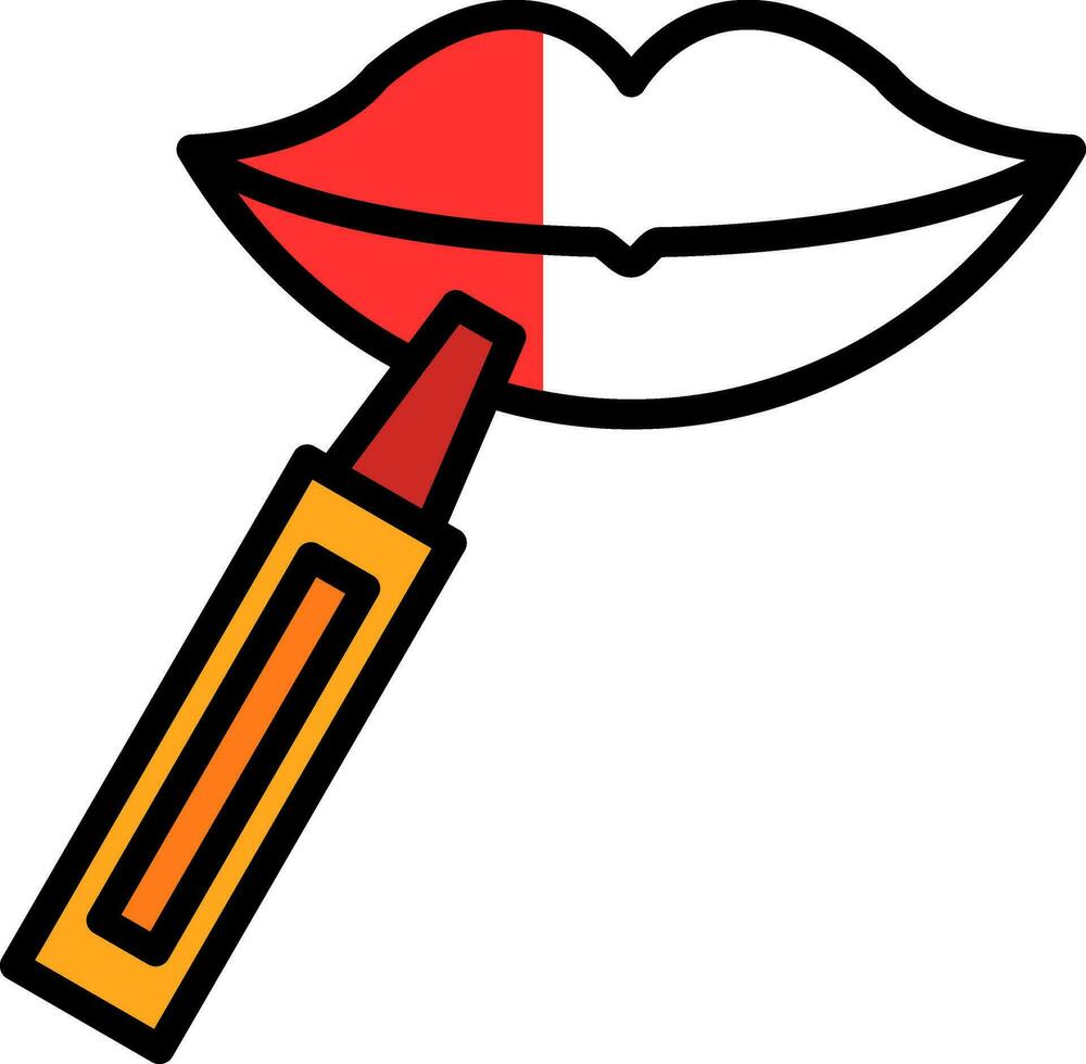 Lip Butter Vector Icon Design