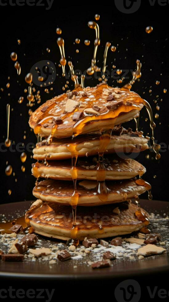 AI Generative a photo of pancakes