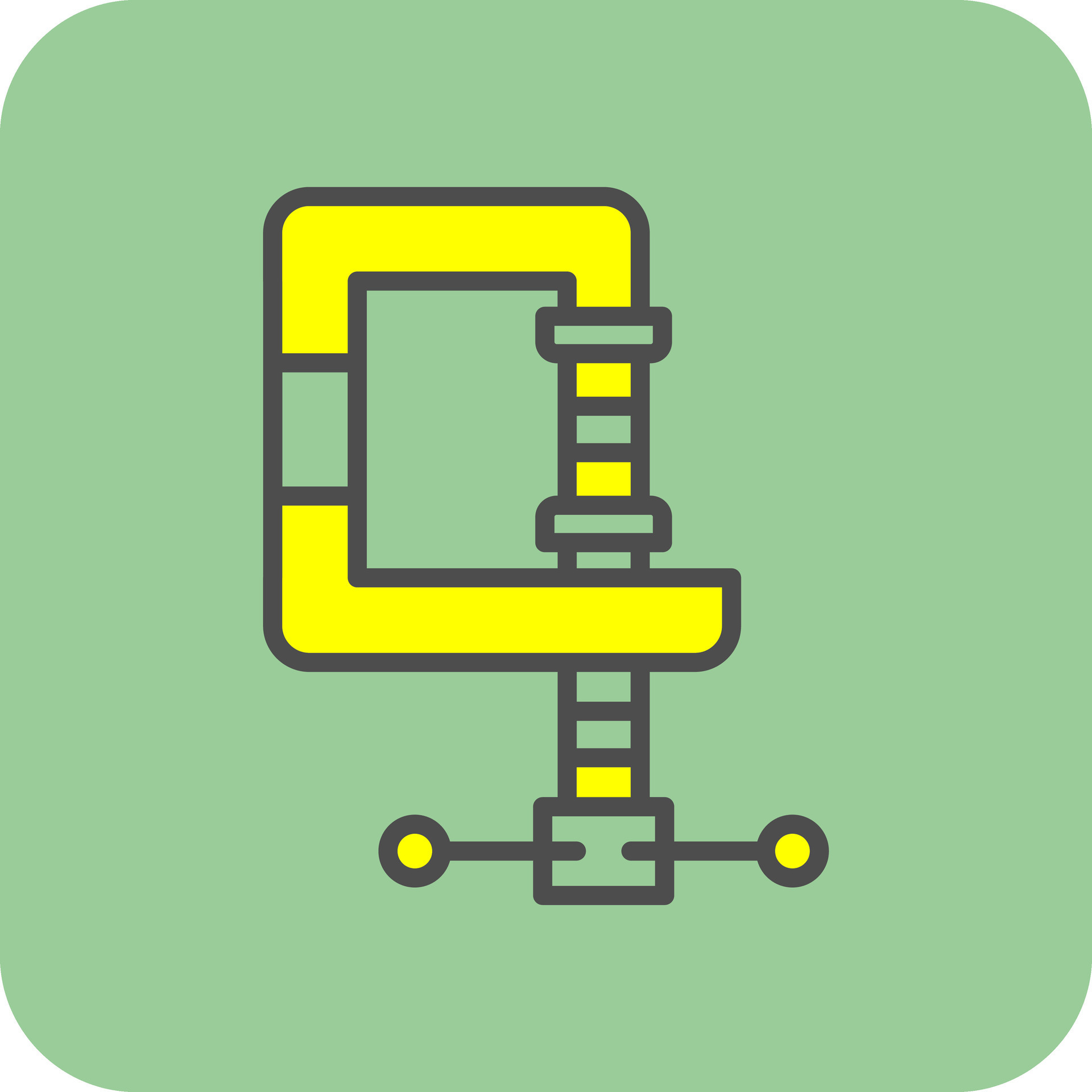 Clamp Vector Icon Design 30929600 Vector Art at Vecteezy