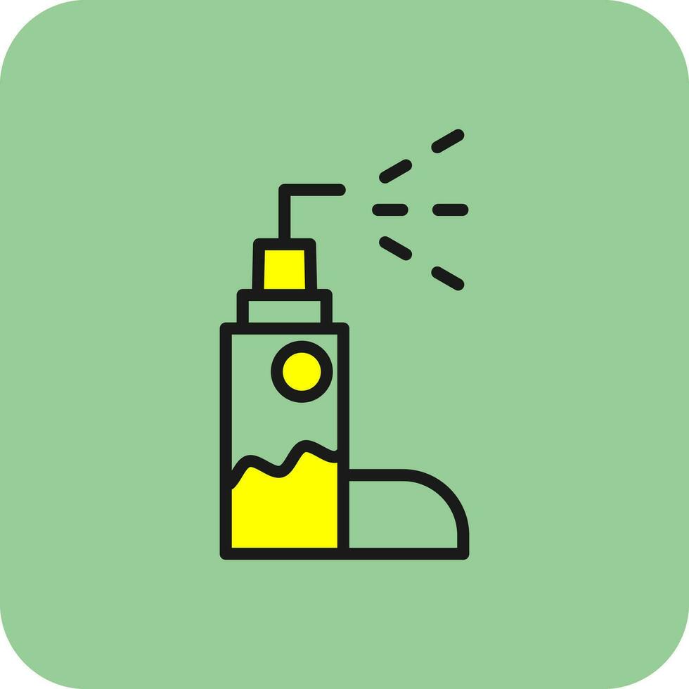 Dry Shampoo Vector Icon Design