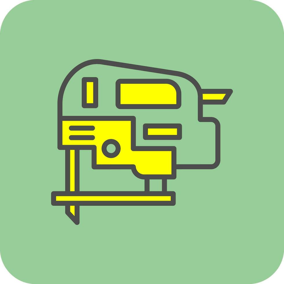 Jig saw Vector Icon Design