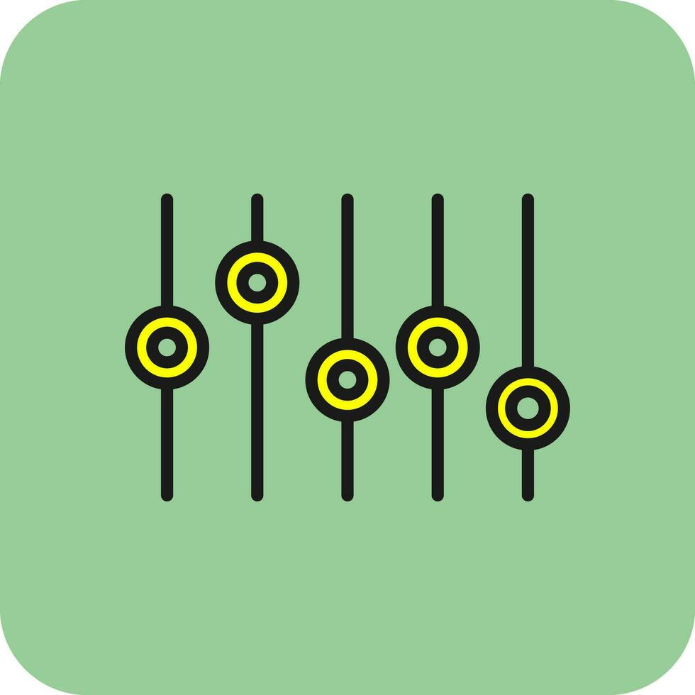 Equalizer Vector Icon Design