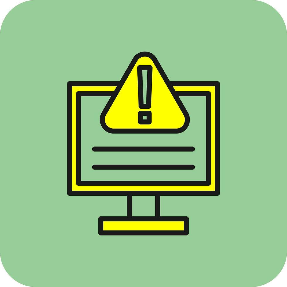 Error Vector Icon Design