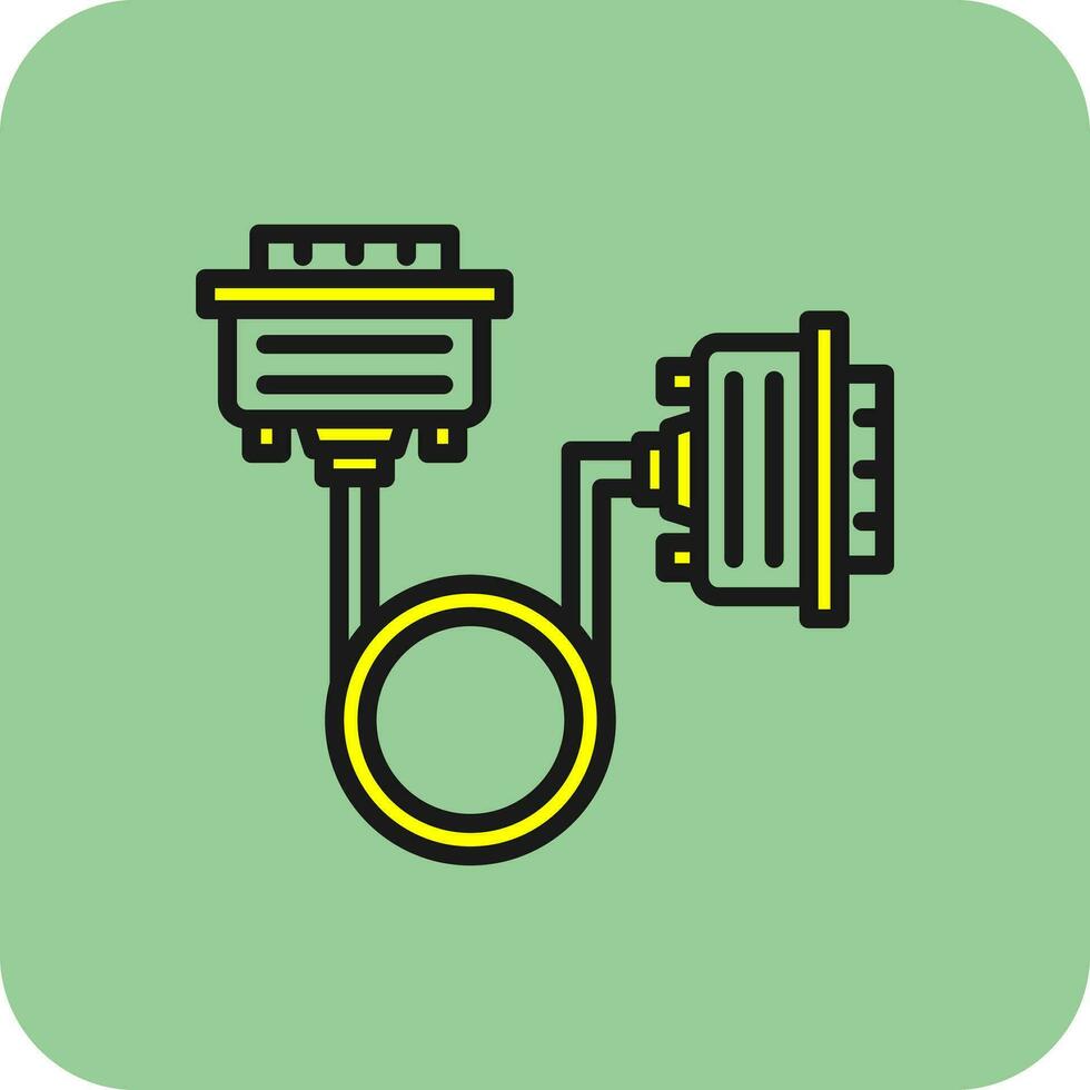 Vga cable Vector Icon Design