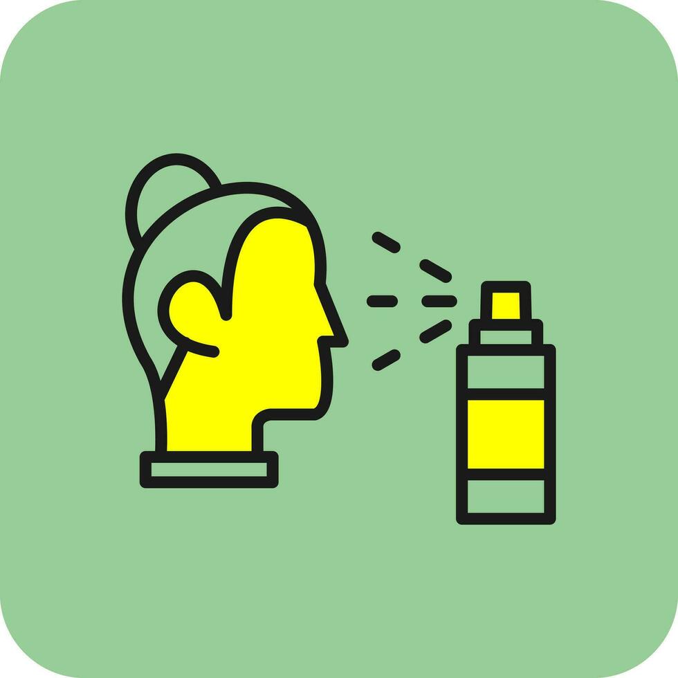 Face Mist Vector Icon Design